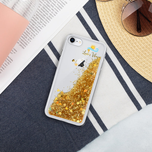 Logo Liquid Glitter Phone Case - LEAH'S VIBEZ