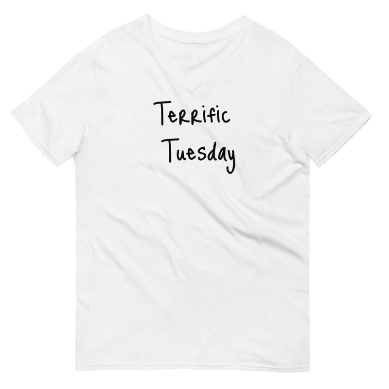 Tuesday Short Sleeve V-neck - LEAH'S VIBEZ