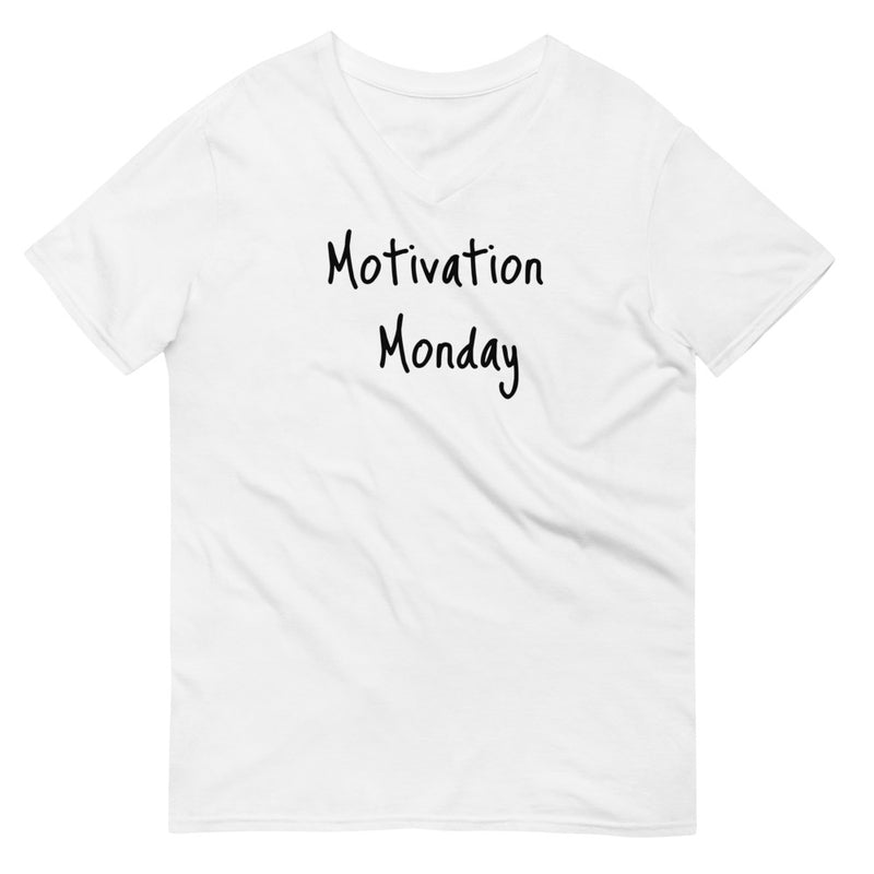 Monday Short Sleeve V-neck - LEAH'S VIBEZ