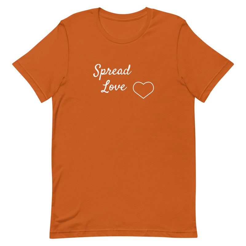 Spread Love Short-Sleeve Unisex T-Shirt